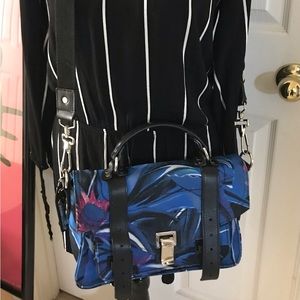 PRoenza schouler tiny floral crossbody bag